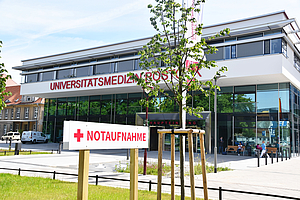 Außenansicht Notaufnahme